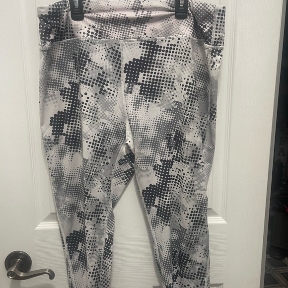 Pro Player Pants - Pro player workout leggings  white 1X